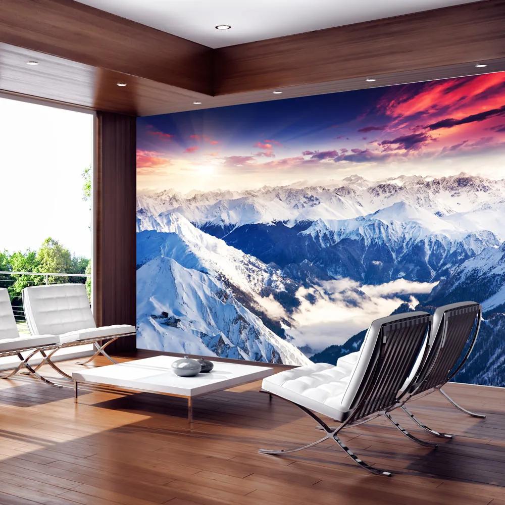 Artgeist Fototapeta - Magnificent Alps Veľkosť: 200x140, Verzia: Premium