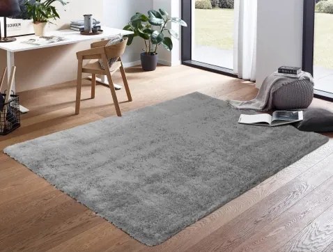 Koberec Brix 80x150 cm, strieborný%