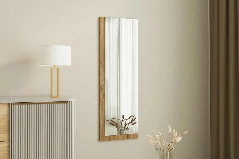 Zrkadlo Lariya Walnut 40 x 120 cm