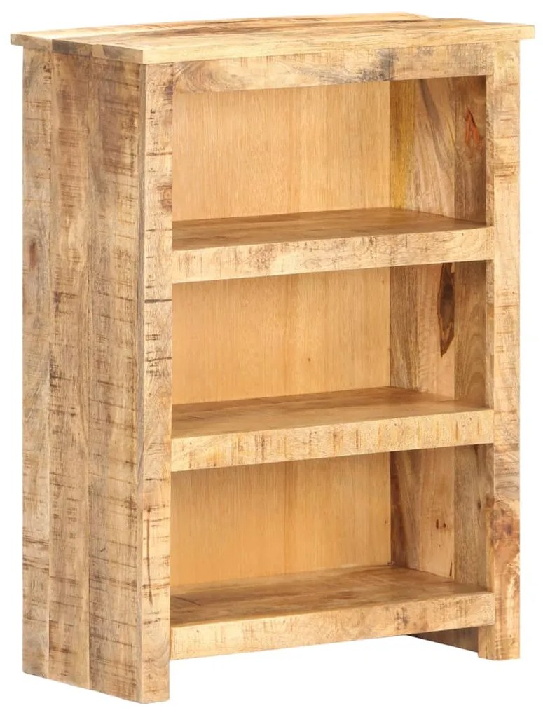 vidaXL Knižnica 59x30x80 cm surové mangovníkové drevo