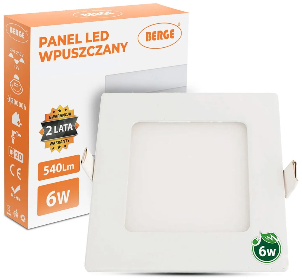 MILIO Podhledové svítidlo MD0015 DOWNLIGHT LED P/T VIGO-S - 6 W - studená bílá