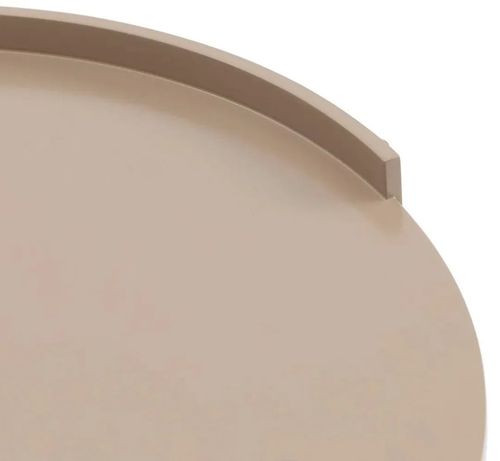 Skladací stôl Mandy Beige, 2 ks