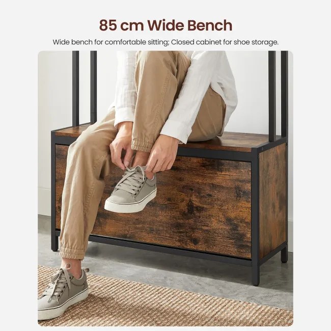 Stojan na kabáty s botníkom HSR405B01