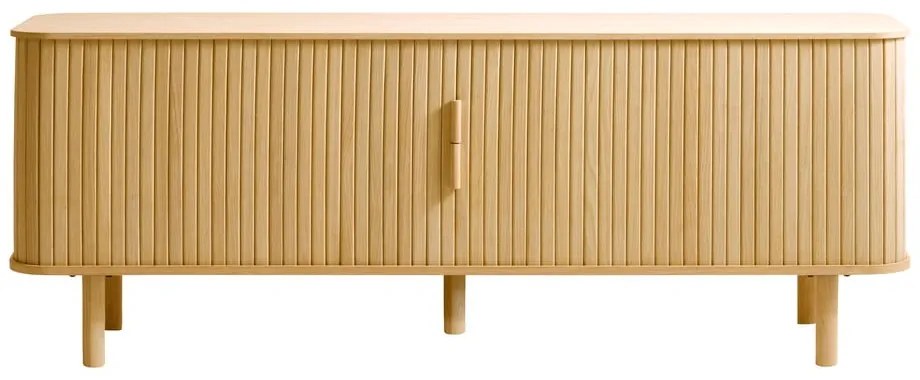 TV stolík v dekore duba v prírodnej farbe 160x56 cm Cavo – Unique Furniture