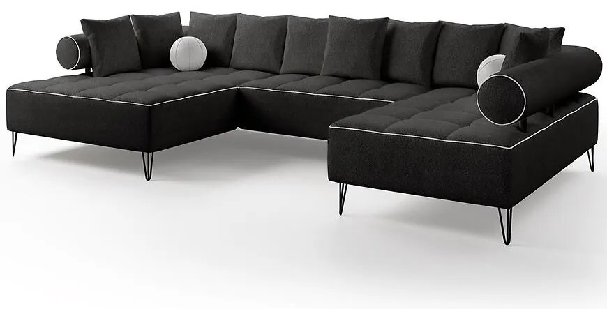 Rohová sedacia súprava Vivienne U ľavý Lambi 13