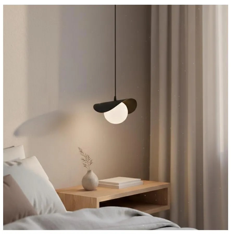 Závesný luster na lanku RITUAL 1xG9/8W/230V čierna