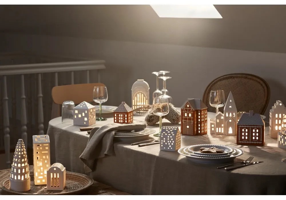 Kameninový svietnik Gingerbread Lighthouse – Kähler Design
