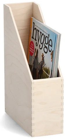 Zeller Present Drevený organizér / priečinok na dokumenty alebo časopisy ZELLER