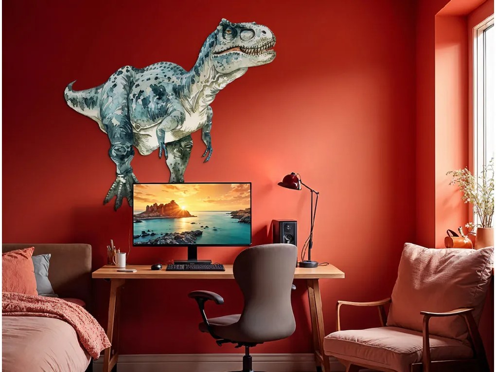 drevko | Detská dekorácia Alosaurus 65 x 71 cm