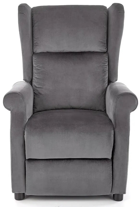 Kreslo Agustin 2 sivá