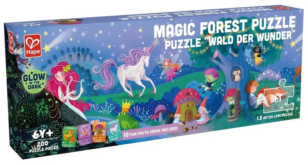 Hape Puzzle - Magický les, dĺžka 1,5 m