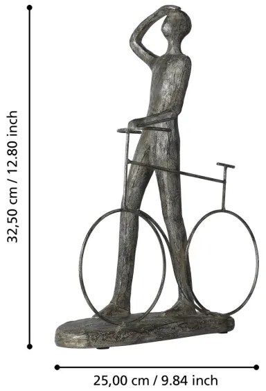 Eglo 427398 - Dekorácia SIOCON 32,5x25 cm živica