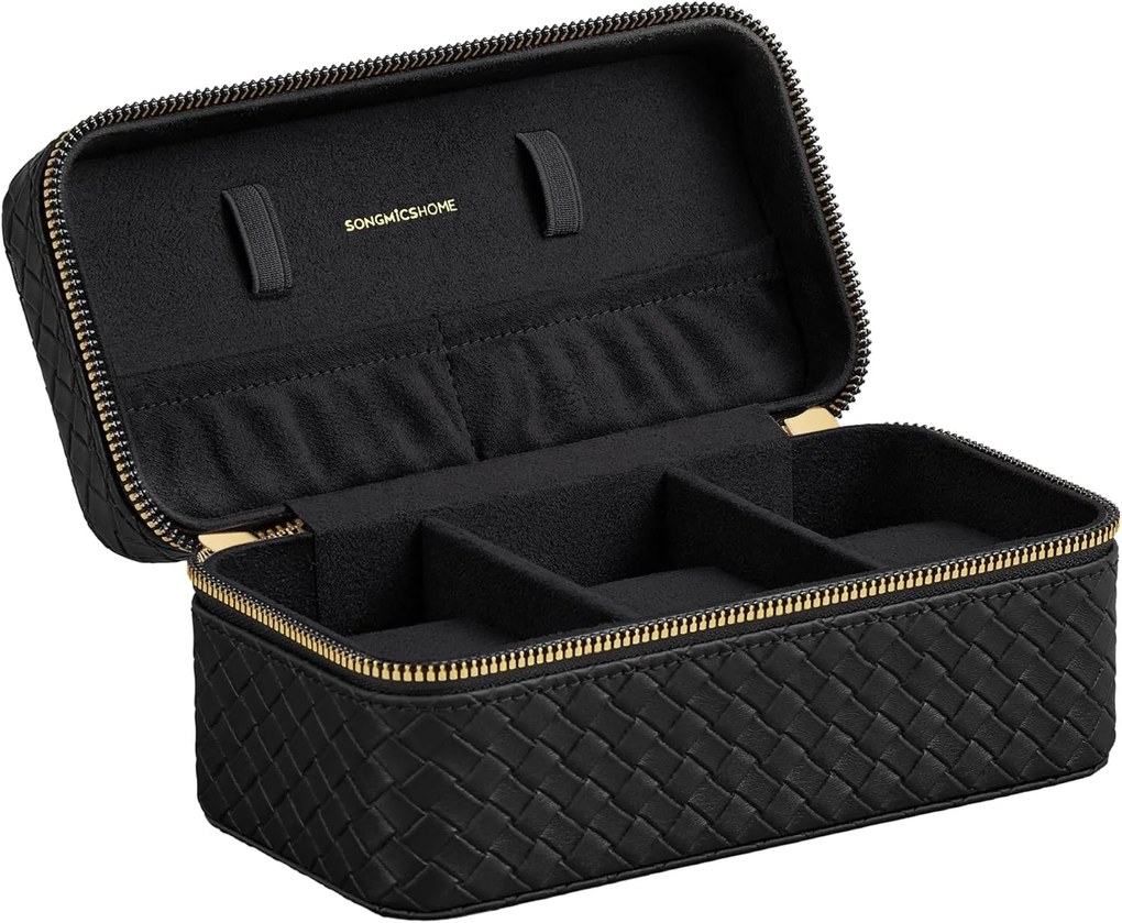 Úložný box na hodinky Lumos černý
