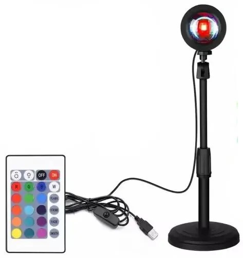 Pronett XJ5003 RGB lampa SUNSET s diaľkovým ovládaním