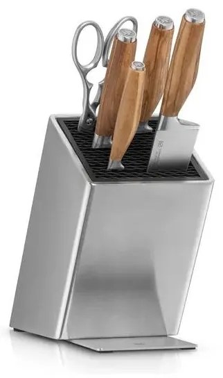 WMF - 6-dielna sada kuchynských nožov s blokom GRAND WOOD