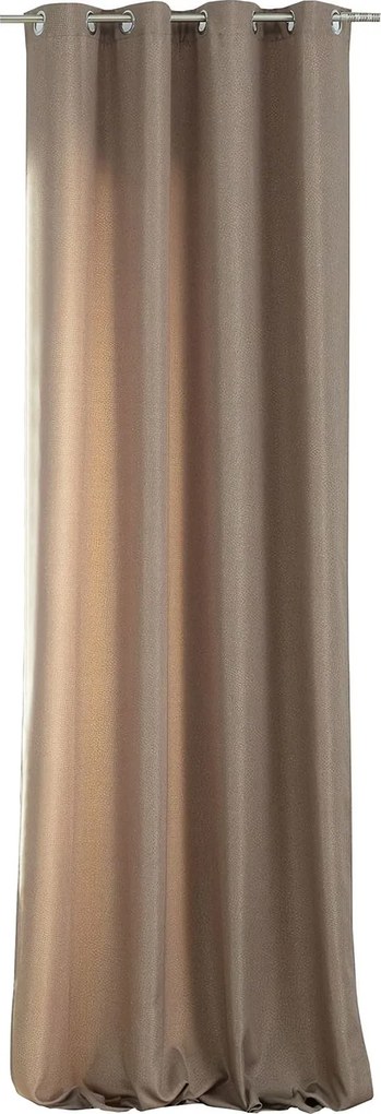 Záves BASIC s kolieskami 140x280 cm cappuccino 1 ks.