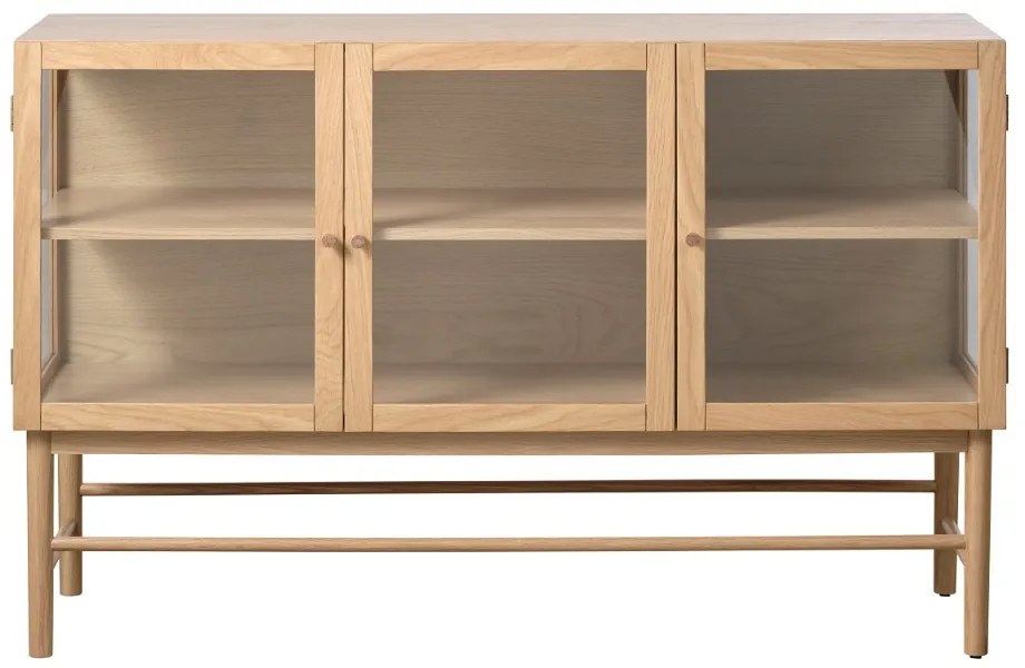Dizajnová komoda Dallan 140 cm prírodný dub