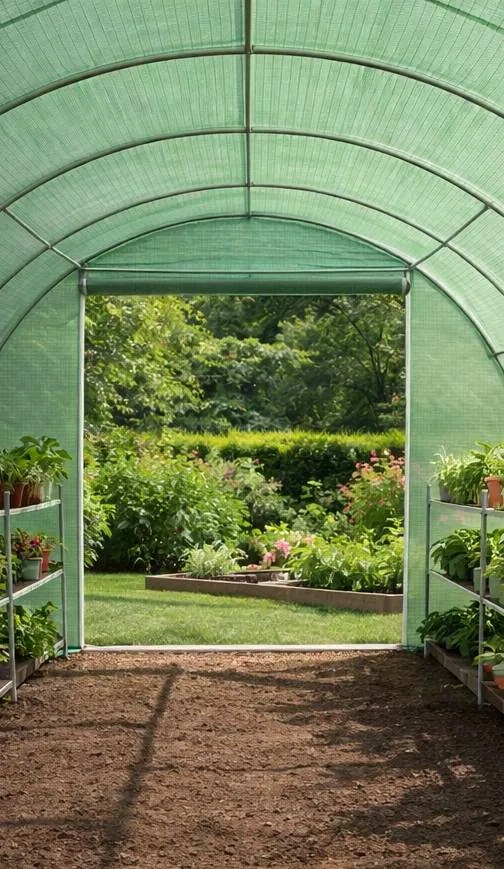 Záhradný fóliovník BestBerg BBGT‑12G / 12 m² / 4 × 3 × 2 m / zelená