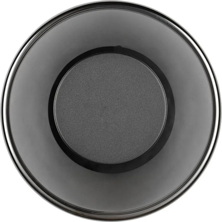 Matne čierne LED nástenné svietidlo so stmievačom ø 22 cm Celeste – Trio