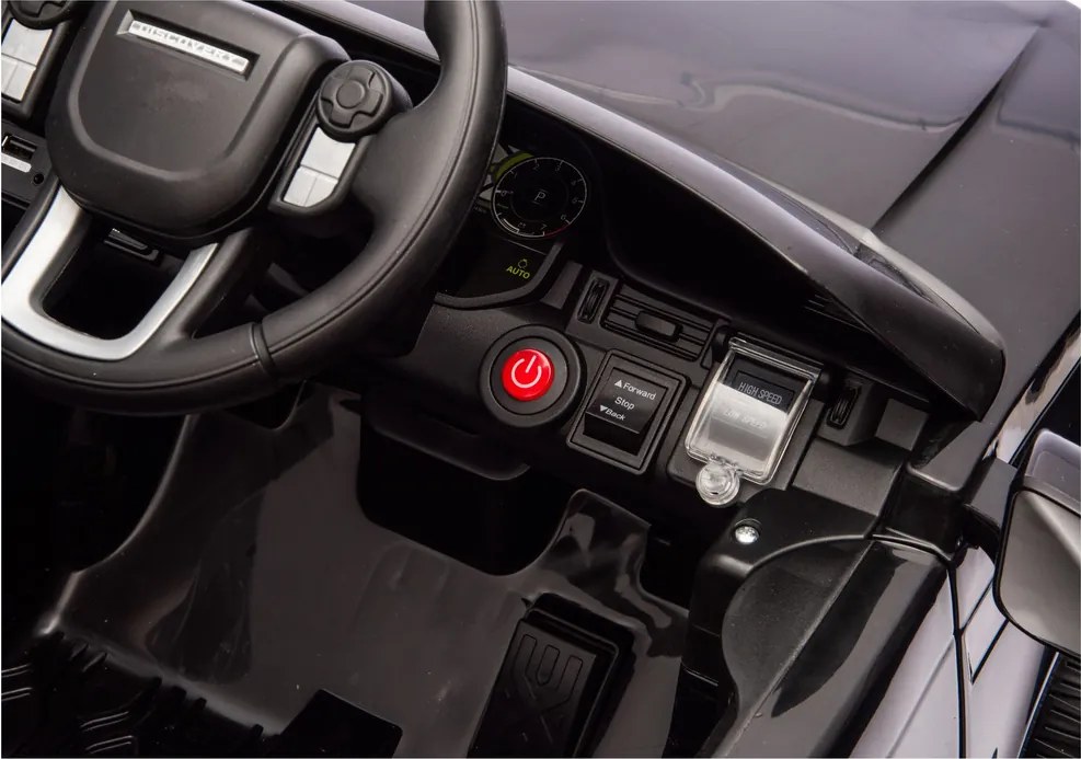 LEAN CARS Elektrické autíčko Land Rover Discovery DLS-K06 čierne