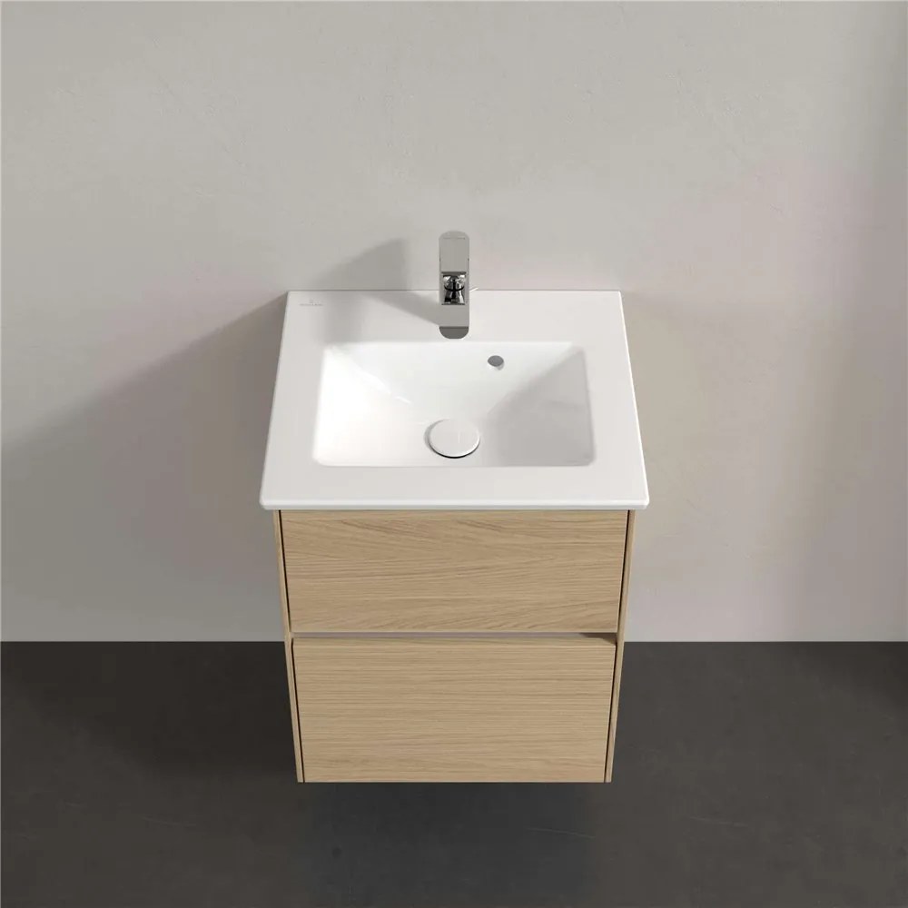 VILLEROY &amp; BOCH Collaro závesná skrinka pod umývadielko, 2 zásuvky, 472 x 404 x 610 mm, Nordic Oak, C14100VJ