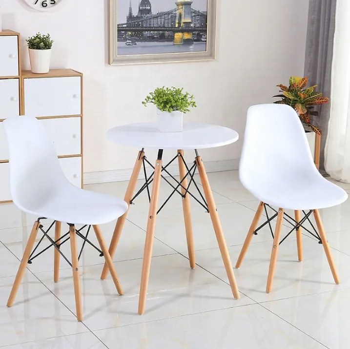 Bestent Jedálenský stôl 60cm Anello White