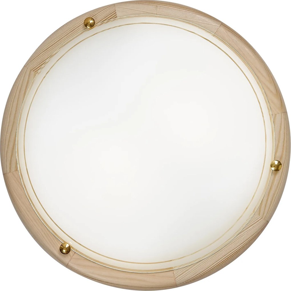 Rabalux UFON stropné drevené svietidlo 60W/E27/IP20 - svetlé drevo