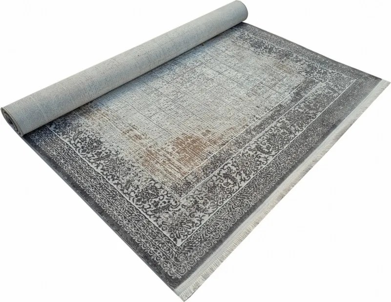 DC Koberec Exclusive 489 tmavá vizion zlatá Rozmer: 160×220 cm