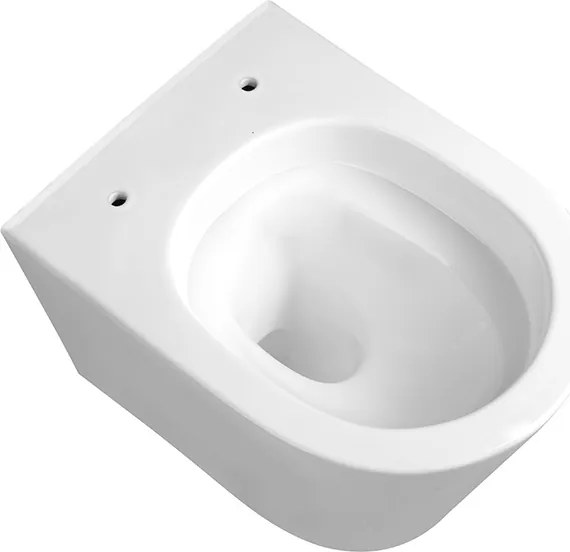 BPS-koupelny Závesná WC misa so SoftClose sedadlom HYD-4772, biela
