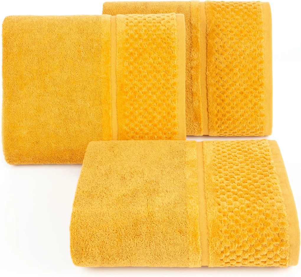 FROTÉ UTERÁK IBIZA5 50X90 CM HORČICOVÁ