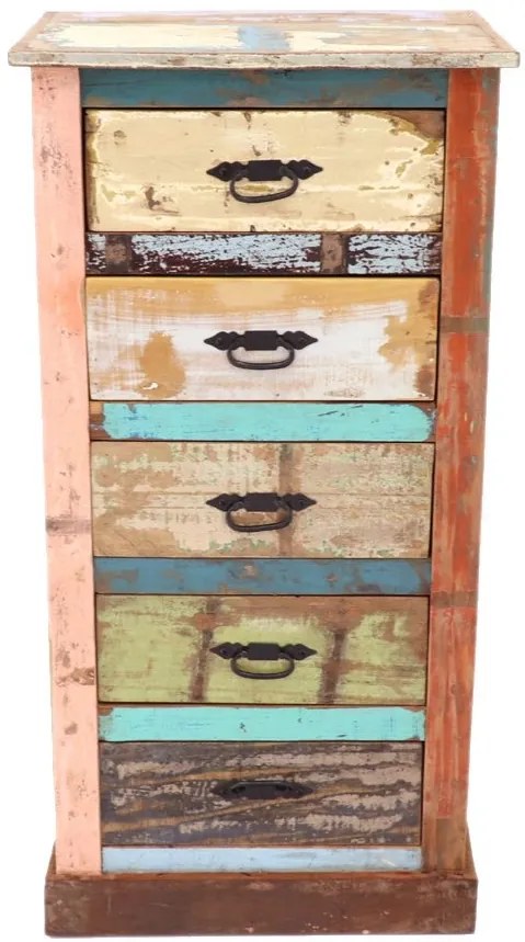 furniture-nabytek.cz - Drevená komoda so šuplíkmi z manga 60x120x45