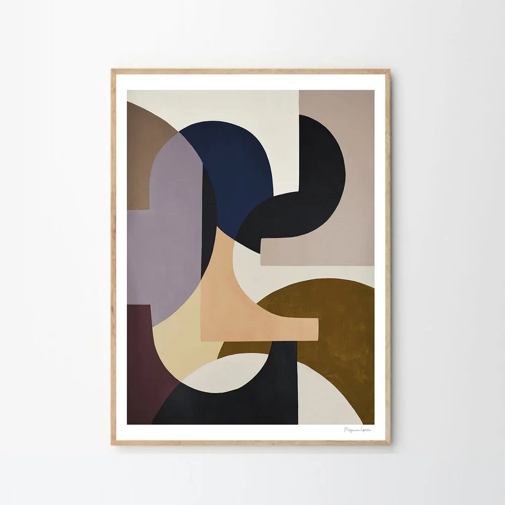 The Poster Club Plagát Rosa by Berit Mogensen Lopez 50x70 cm