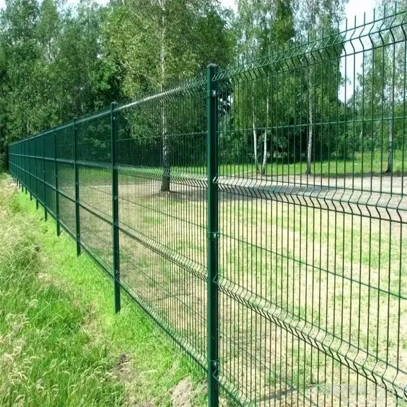 3D plotový panel, drôt 5 mm, výška 180 cm, dĺžka 240 cm, pozink + zelené lakovanie