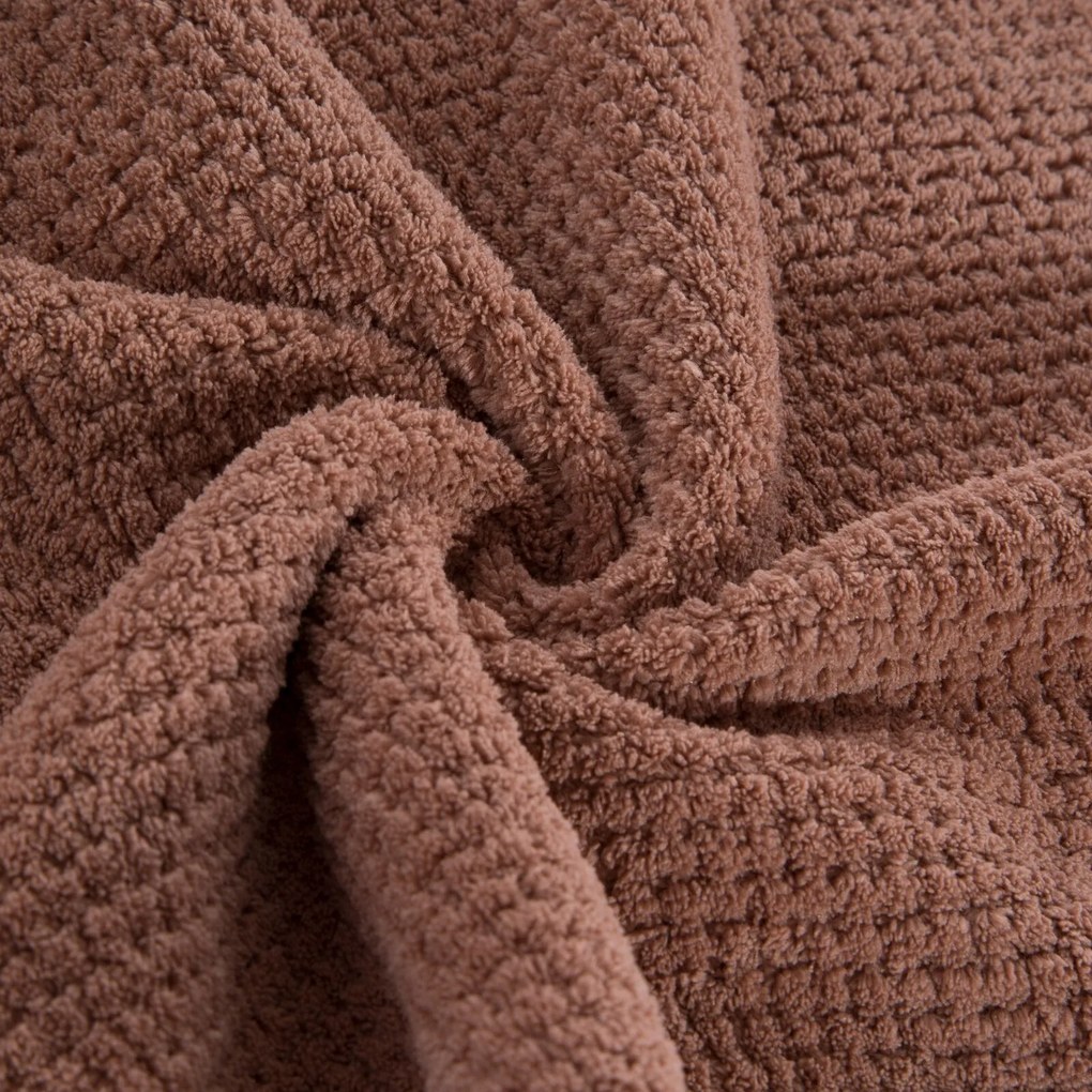 RÝCHLOSCHNÚCI UTERÁK Z MIKROVLÁKNA ZOE1 30X50 CM PUDROVÁ