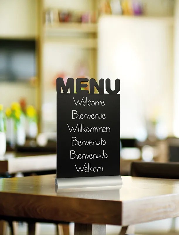 Reklamná tabuľa MENU