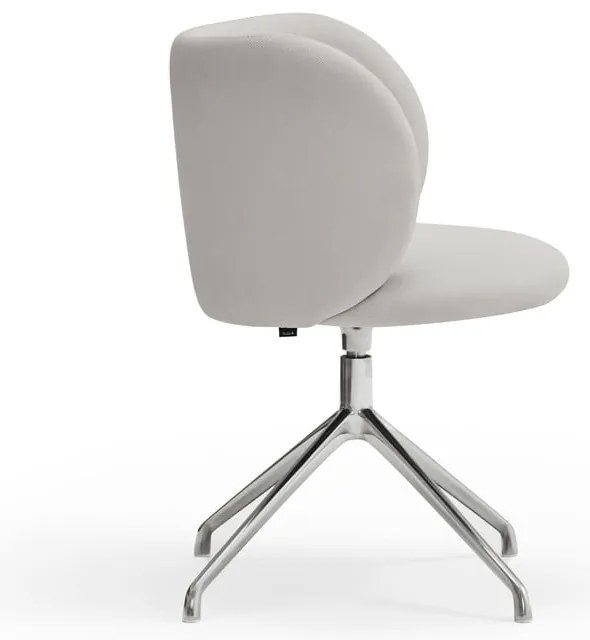 Svetlosivé čalúnené jedálenské kreslo Mogi – Teulat