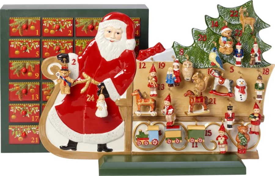 Adventný kalendár, Santa Christmas Toys Memory
