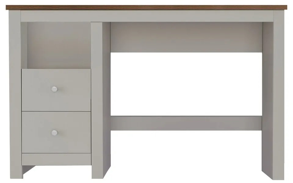 Pracovný stôl s doskou v dubovom dekore 50x120 cm Emerald – Støraa