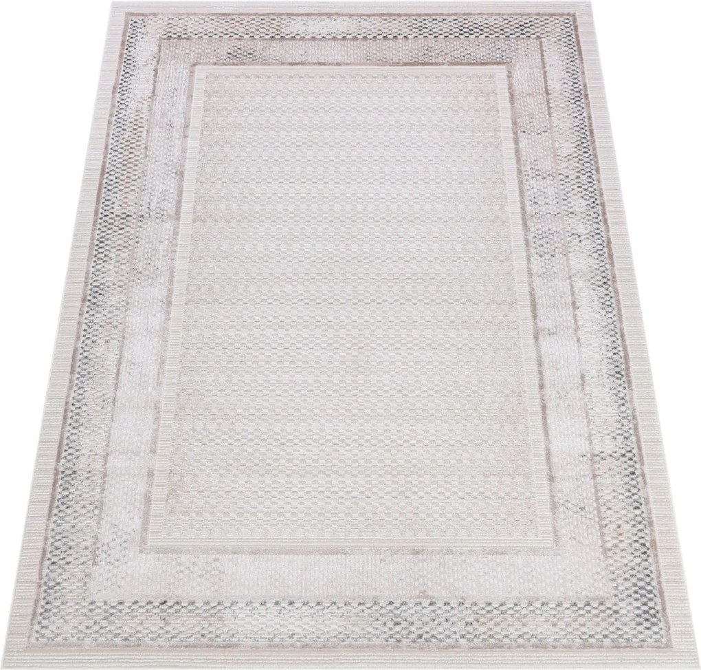 TA Koberec PK55A BIELA COMO HBV Rozmer: 140x200 cm