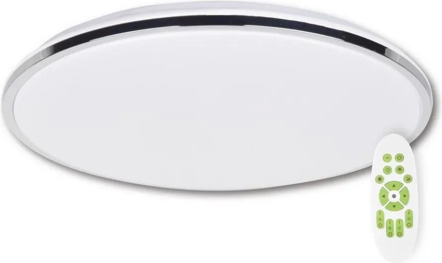 Top Light Silver KXL RC - LED Stmievateľné stropné svietidlo LED/51W/230V DO