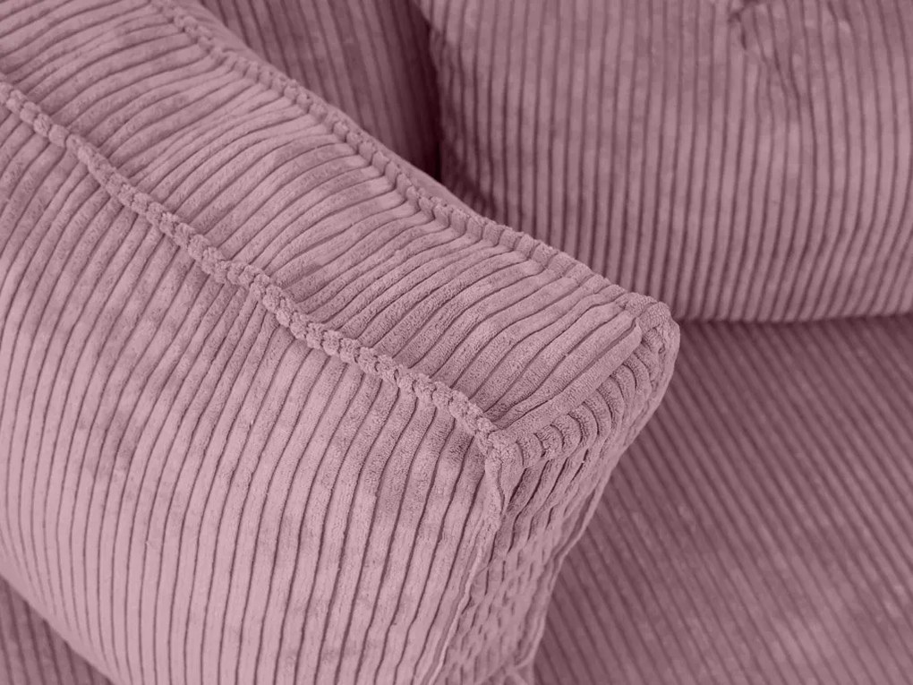 Svetlofialová rohová pohovka SMART COSARO, obojstranná + 2 vankúšiky ZDARMA