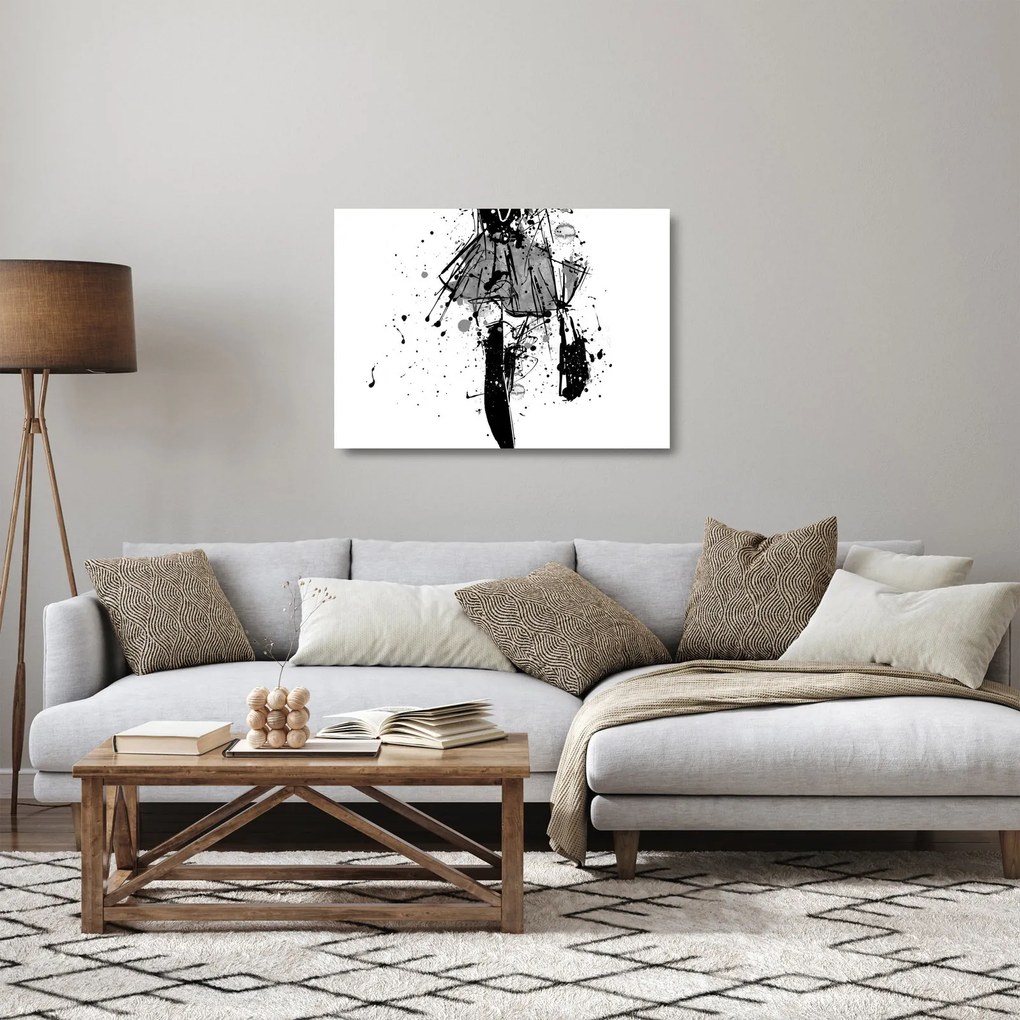 Sklenený obraz - Módna prehliadka (70x50 cm)