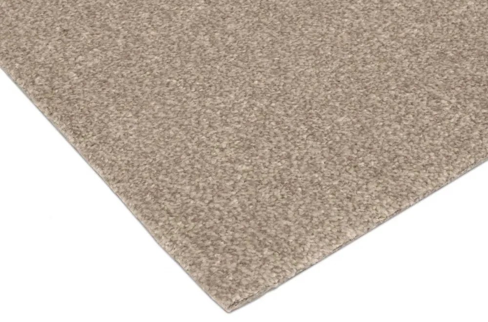 Condor Carpets, Koberec metráž Sicily 190, na mieru, šíře 4m,5m, béžová, filc, obývacia izba