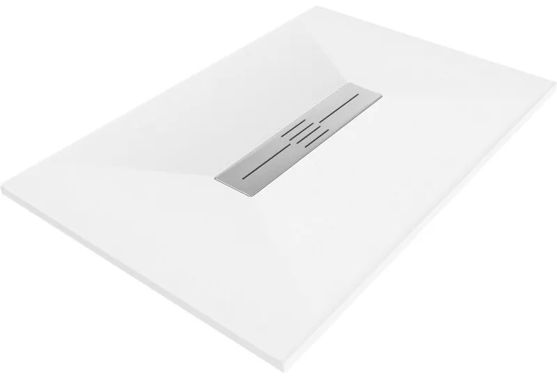 Mexen Toro obdĺžniková sprchová vanička SMC 100 x 80 cm, Biela - 43108010
