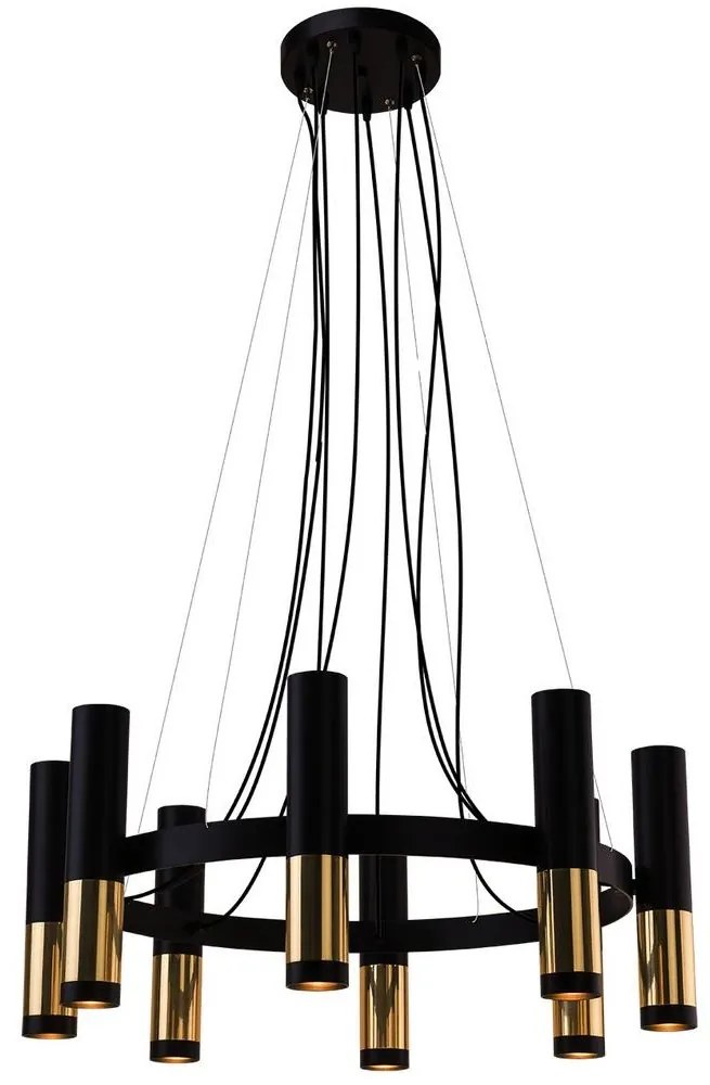 Amplex 8372 - Luster na lanku KAVOS 8xGU10/15W/230V