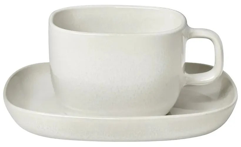 Krémovobiela kameninová šálka 200 ml Vahlo – Blomus