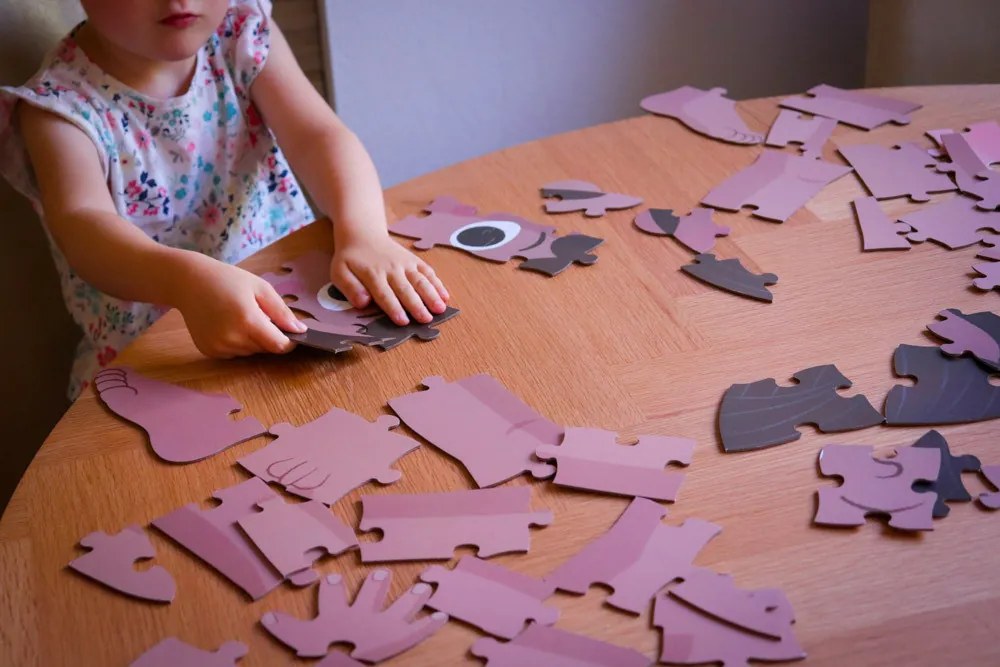 Vzdelávacie puzzle - Ľudské telo - 50, 75, 100 ks
