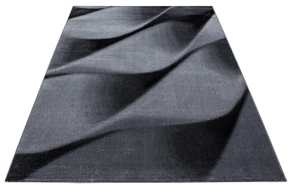 Ayyildiz koberce AKCIA: 80x150 cm Kusový koberec Parma 9240 black - 80x150 cm