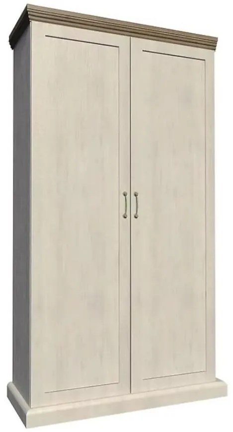 Skriňa Royal S2D severská borovica/divoký dub