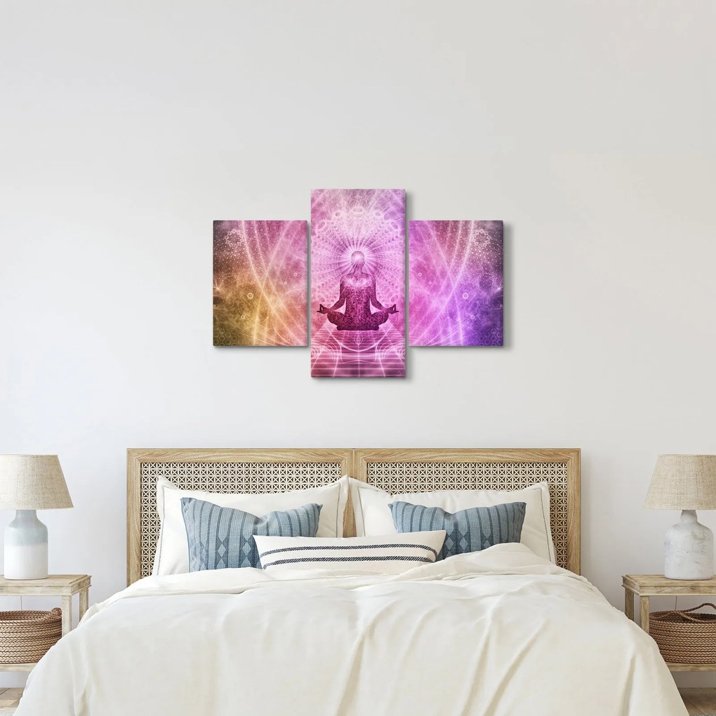 Obraz - Meditačná aura (90x60 cm)